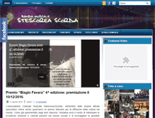Tablet Screenshot of bandascordia.it